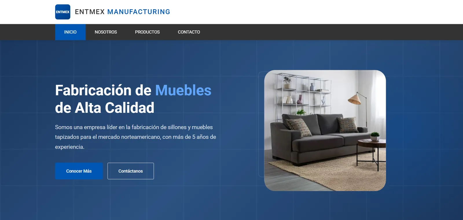 Sitio corporativo multilingüe